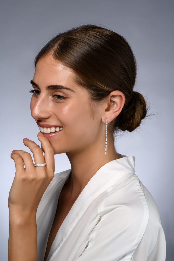 עגילי יהלומים